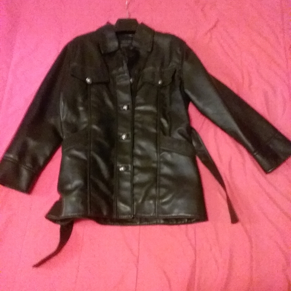 Authentic Leather Jacket- New - Picture 2 of 6